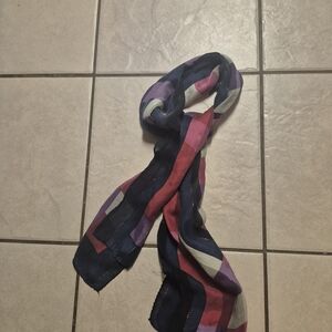 Oscar de la Renta Multicolor Scarf